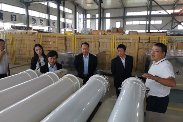 陜西航天建設(shè)集團有限公司總經(jīng)理、黨委副書記謝明娟率隊赴遼寧一諾環(huán)保產(chǎn)業(yè)集團開展考察調(diào)研工作 陜西航天建設(shè)集團有限公司總經(jīng)理、黨委副書記謝明娟率隊赴遼寧一諾環(huán)保產(chǎn)業(yè)集團開展考察調(diào)研工作