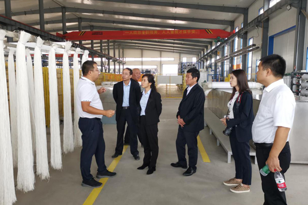 陜西航天建設(shè)集團有限公司總經(jīng)理、黨委副書記謝明娟率隊赴遼寧一諾環(huán)保產(chǎn)業(yè)集團開展考察調(diào)研工作 陜西航天建設(shè)集團有限公司總經(jīng)理、黨委副書記謝明娟率隊赴遼寧一諾環(huán)保產(chǎn)業(yè)集團開展考察調(diào)研工作